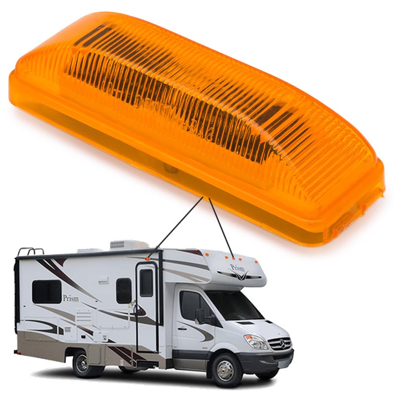 Lumitronics RV Model 19 Series Thin Line Sealed LED Marker/Clearance Light (Amber) - Image 2